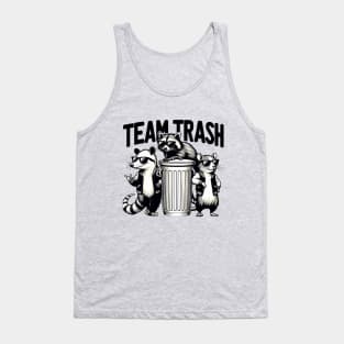 Funny Opossum Meme, Team Trash, Cute Raccoon, Rat Tank Top